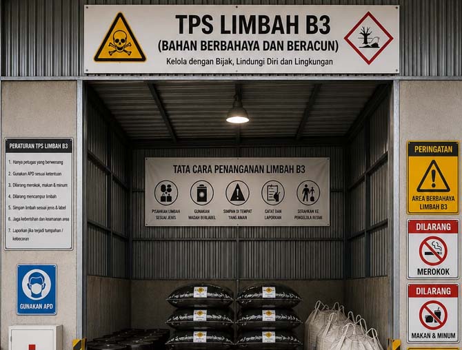 Standardized Hazardous Waste Temporary Storage
